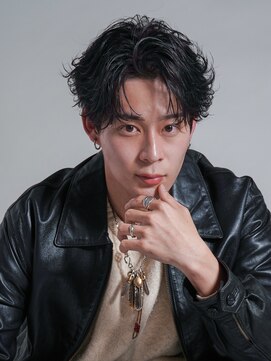 メンズヘアセンス 渋谷(MEN'S HAIR SENSE) フェザーショートセンターパート