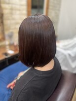 美容室ポール 西葛西店(PAUL) ブリーチなしカラー 暖色カラー バイオレットカラー 艶カラー