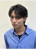 men's/メンズ/刈り上げセンターパート/フェザーパーマ/池袋