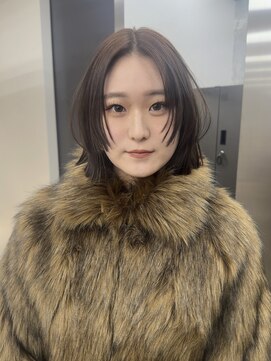 ぷつっとミニボブ/ボブレイヤー/顔まわりカット/なんば