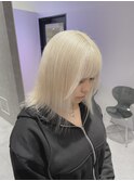 髪質改善＊ホワイトベージュ＊【Zina渋谷本店】