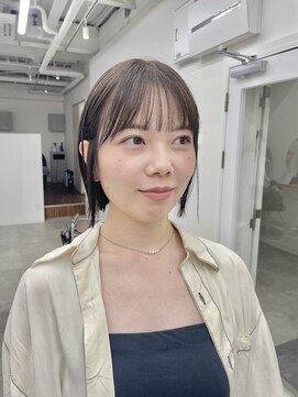 シー 自由が丘(sii.) ぱつっとボブ/ストレートボブ/切りっぱなしボブ