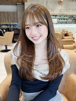 グランド(GRAND)&nbsp;セミロング30代40代ストレートレイヤー前髪なし前髪あり表参道