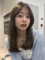 ノイ 銀座(noi)&nbsp;顔周りレイヤーカットべージュカラーくびれレイヤーカット
