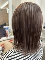 ハイレート ウニクス川越店(Hairate)&nbsp;【Hairate本川越】切りっぱなしボブ×グレーアッシュ☆