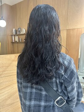 パークホワイト 代官山(PARK White) ニュアンスパーマウルフレイヤーハッシュカット