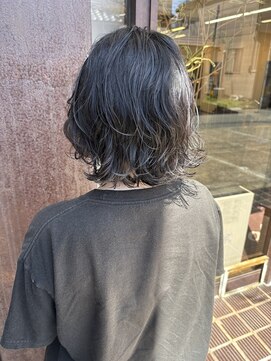 コレット ヘアー 大通(Colette hair) ボブパーマ/ボブ/パーマ/ウェーブヘア/黒髪