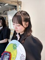 カシュカシュ アネックス(cache cache annex) アイドル前髪/ねじりハーフツイン