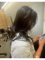 オーク あざみ野(OAK) レイヤーカット×ダークブラウン