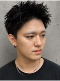 【スパイキーショート】直毛、硬毛に方に