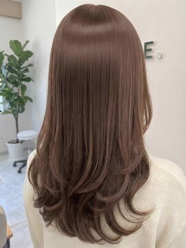 ウィールール 札幌店(WE RULE) 美髪ワンカールロング秋カラー透明感カラー髪質改善カラー