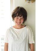 【juno】ナチュラル★外国人風ニュアンスパーマショート