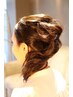 イベントやジャンル別にお出かけヘアセット　￥３２００