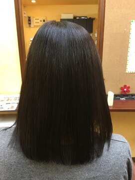 SKヘア サラサラストレート【縮毛矯正/髪質改善/酸性ストレート】