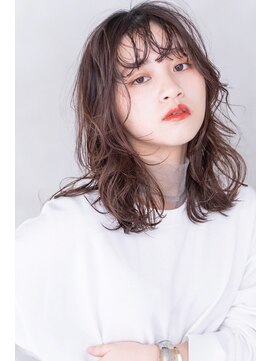 レニーバイエース(LANY by ACE) 【LANY 横浜】めりはりパーマ×ダークブラウン