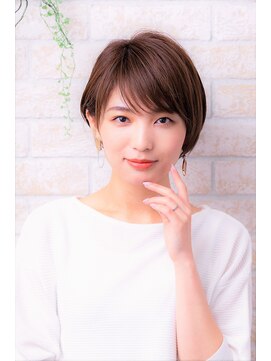 ソア 武蔵小杉(SOAR) 毛先パーマネオウルフ小顔外ハネボブアッシュブラウン