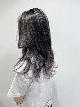 アッシュ 高円寺店(Ash) ハイライト×シルバーアッシュ