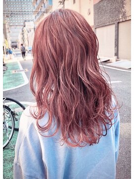 ナナシ(nanac) ペールピンク　ブリーチ1回