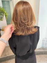 ロンド ロビン 栄(Lond robin)&nbsp;【Lond robin】伊藤ガク 20代30代/カーキグレージュ/ミディアム