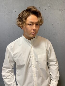 ロバーツ 国立(ROBERTS) メンズカジュアルパーマ<理容室><国立/国立駅/メンズ>