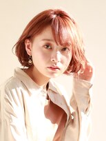 ルージュ 目白台店(ROUGE) ボブ【韓国風】テラコッタカラー【護国寺駅.目白台】