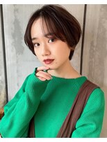 ロンプ(romp)&nbsp;大人可愛いセンター分けマッシュショート【romp】