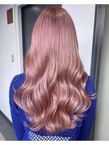 リアラバイアルティナ 船橋店(Liara by artina)&nbsp;ベージュピンク_レイヤーロング_ピンクラベンダー