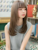 カバーヘアアンドスパ ブリス 浦和(COVER HAIR&SPA bliss)&nbsp;グレージュカラー前下がりエアストレートc5浦和20代30代40代!