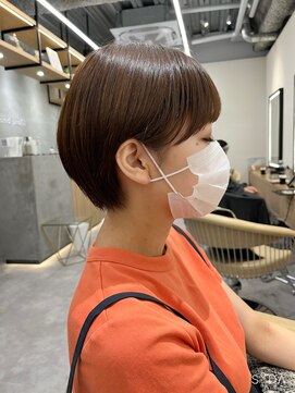 ロンドプロフィール 浦和(Lond profil) 蒲生優 【グレージュカラーマッシュショート】【浦和】