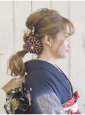 成人式ヘアセット