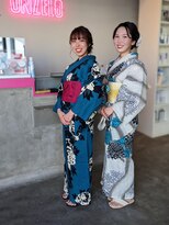 アンゼロ(UNZELO)&nbsp;浴衣着付け&ヘアセット1