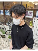 ヒカリス 東三国(HIKARIS) 笑顔溢れるメンズパーマ/ハンサムショート/ツイストスパイラル