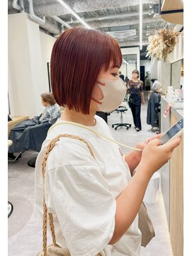 ロンドプロフィール 浦和(Lond profil) 浦和　ボブ　ショートボブ　ショートヘア　ショートカット　韓国