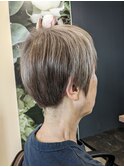刈り上げマッシュショート