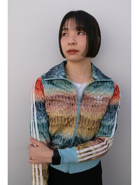 ドロップ(drop) 大人のワイドバングコンパクトボブ