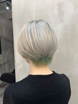 ナンバーウルス 名駅店(N° ulus)&nbsp;【number ulus】根本グリーン/ホワイトグレージュ