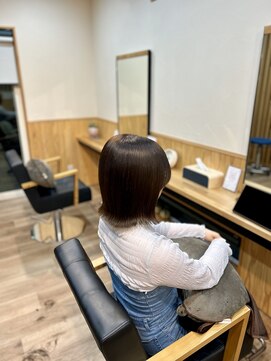 ココネ(cocone) 髪質改善メテオカラー×ブルーパール