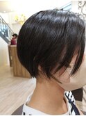 白髪染め/白髪ぼかし/ハイライト/カラー/ショート/ボブ