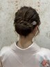 【浴衣や着物に】和装　まとめ髪　ヘアセット