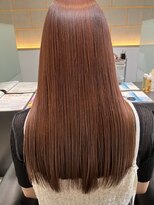 アヴァンス アリオ鳳店(AVANCE)&nbsp;ピンクブラウン×髪質改善トリートメント×艶髪カラー