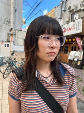 アース 高円寺店(HAIR & MAKE EARTH) 外ハネレイヤー! 【@mppp_32485】