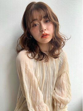 ホーム(HOME) 【HOME下北沢】ふんわりミディ　ラテベージュ