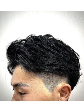 ルースト 京都駅前店(ROOST) フェザーオールバック