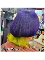 美容室キャンディー ベルベット(Candy Velvet) 個性派クラゲヘアー