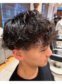 メンズ/パーマスタイル/ツイストピンパーマ/スパイラルパーマ