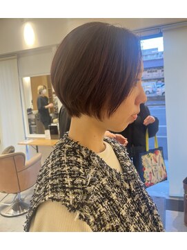 トリート 西船橋店(TREAT) 丸みショートボブ