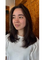 ノラ カマクラ(NORA kamakura)&nbsp;レイヤーパーマウルフパーマニュアンスパーマミィデアムウルフ