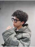 渋谷スパイキーパーマスパイキーショートパーマ刈り上げショート