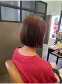 ♪切りっぱなしボブ7月