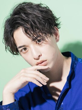 オーシャントーキョー(OCEAN TOKYO) ツーブロック刈り上げツイスパセンターパート